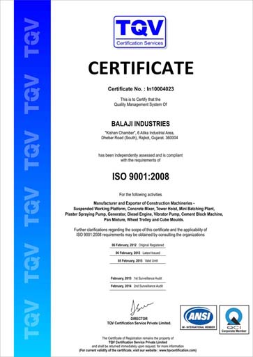 An ISO 9001:2008